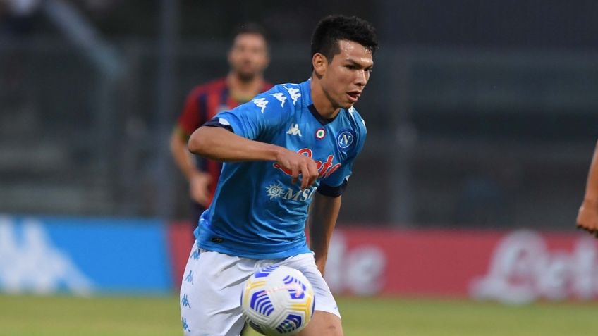 Así fue la espectacular chilena del Chucky Lozano en duelo del Napoli