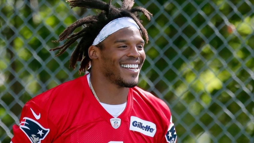 NFL: Cam Newton, listo para ser el centro de atención con los Patriotas