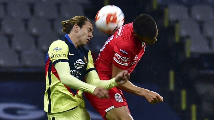 Liga MX: América deja dudas, pero duerme en la cima con empate ante Toluca