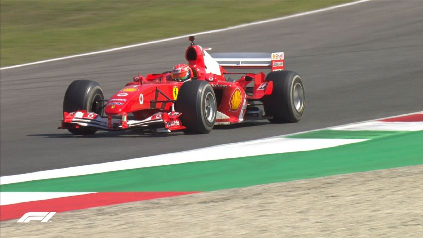 VIDEO: Mick Schumacher emociona al manejar el Ferrari de su padre campeón