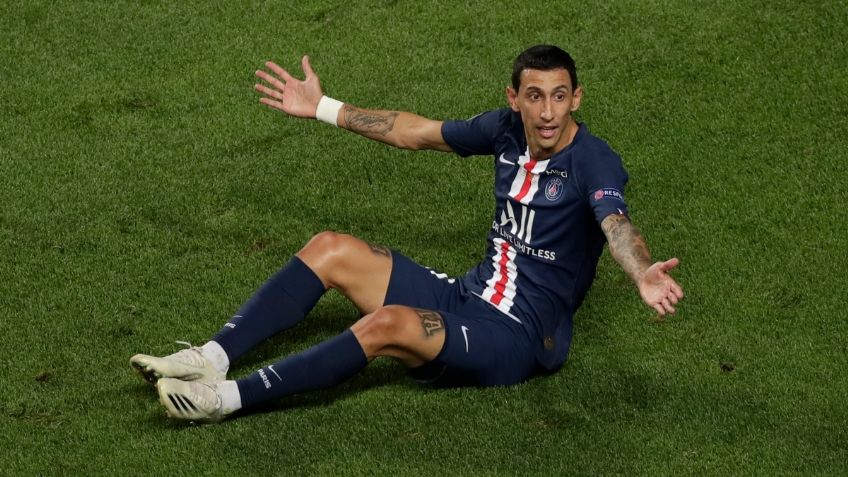 Ángel Di María escupió a jugador del Marsella por racista (VIDEO)