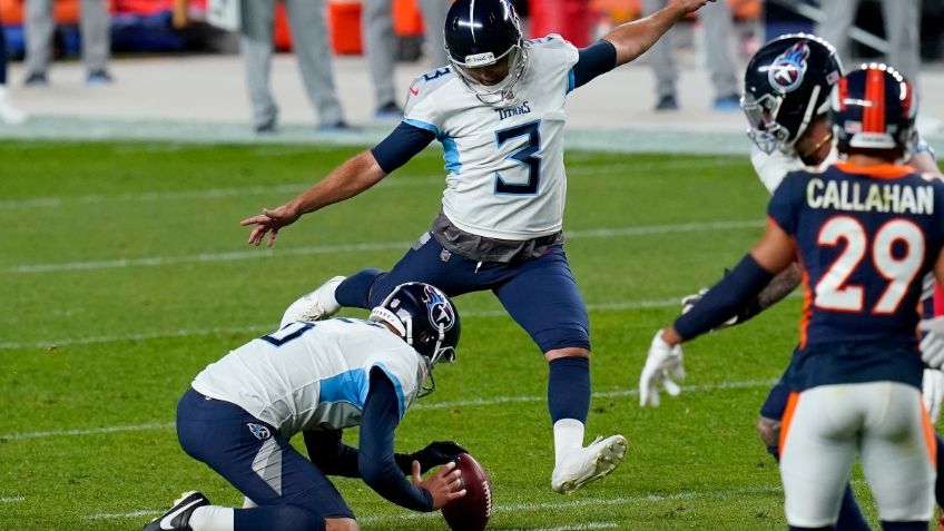 NFL: Gostkowski pasa de ser villano a héroe de los Titans ante Broncos