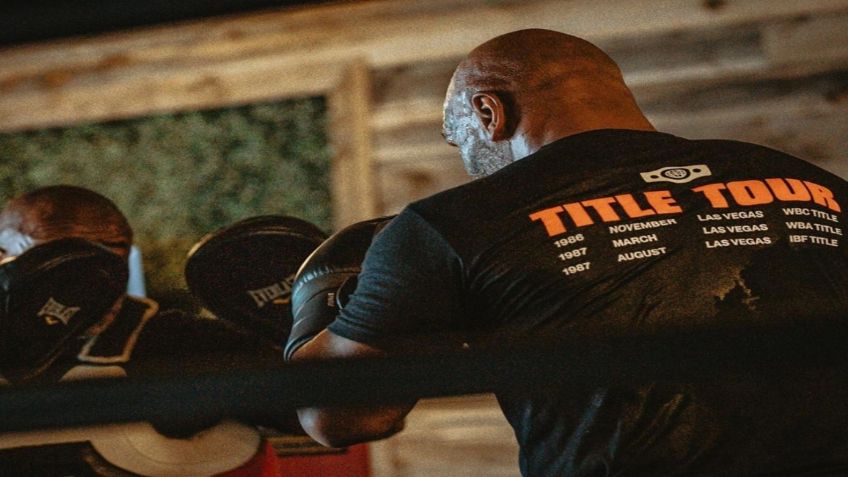 ¡Nocaut! Mike Tyson propina brutal derechazo a su entrenador (VIDEO)