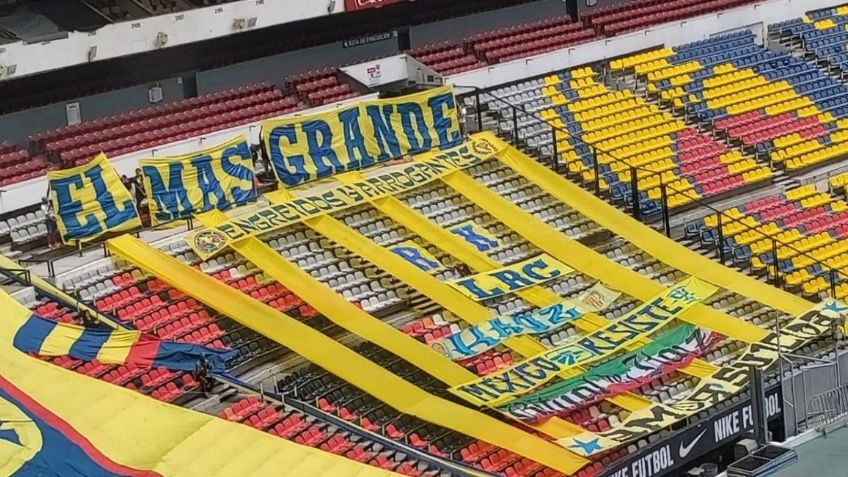 Clásico Nacional: ¿Qué preparó la afición para apoyar al América?