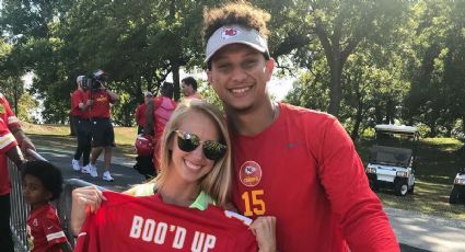 Así se comprometió Patrick Mahomes con su novia en estadio de los Chiefs