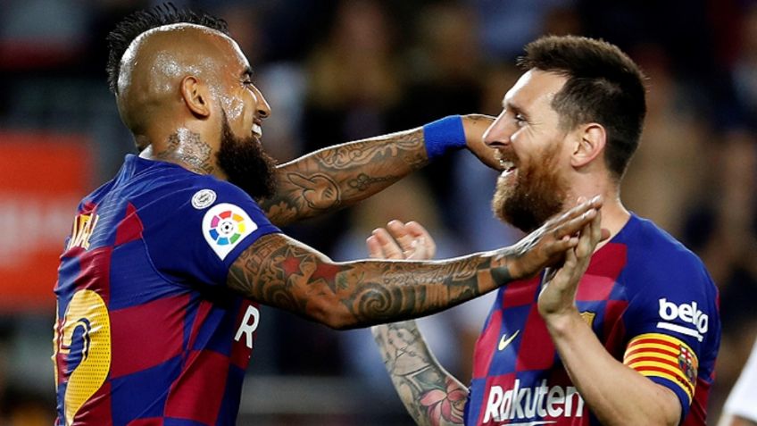 Adiós, Vaquero; Messi despide a Vidal con emotivas palabras