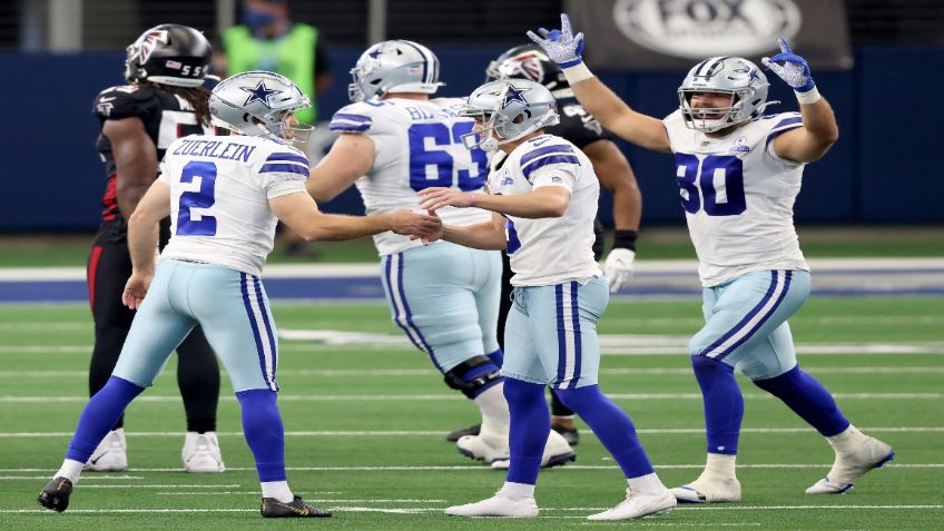 NFL: Dallas Cowboys concreta épica remontada 40-39 a Atlanta con este gol de campo