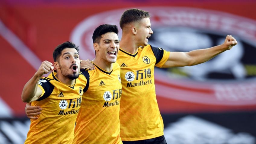 Golazo de volea de Raúl Jiménez en el Wolves vs Newcastle