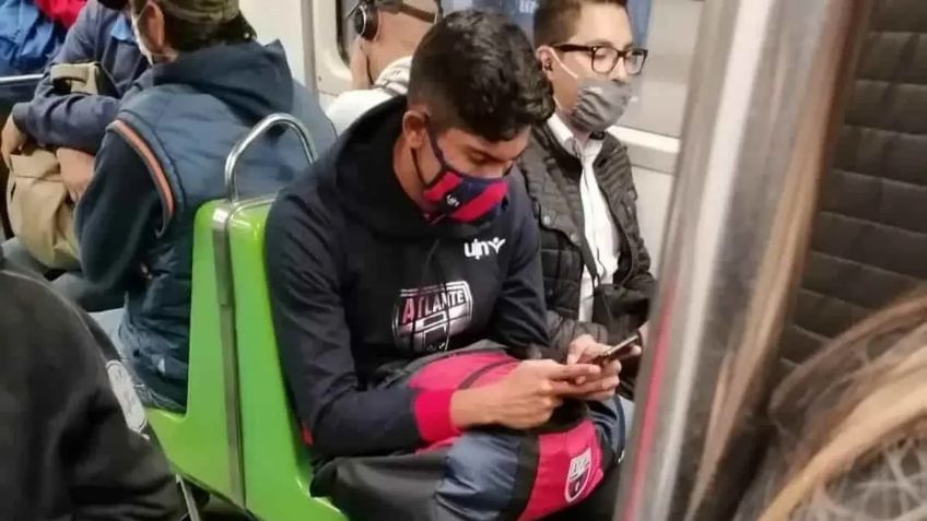 Francisco Reyes: el futbolista del Atlante que viaja en metro y admira a Rafa Márquez