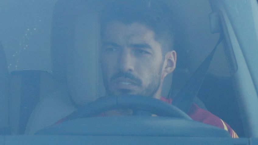 Así se fue llorando Luis Suárez del Barcelona (VIDEO)	