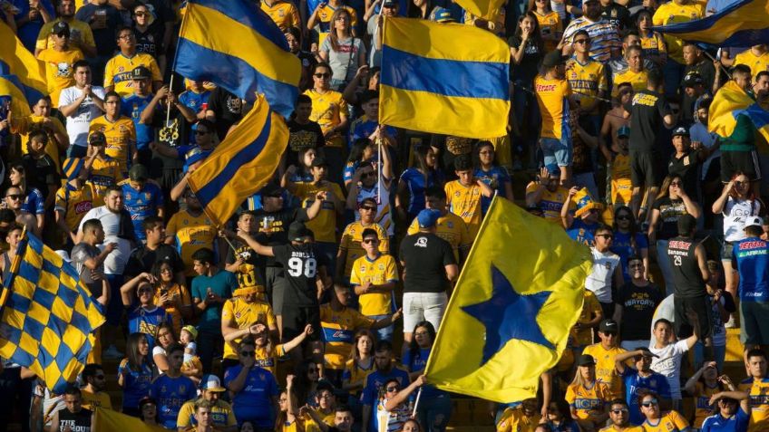 ¡Prenden Clásico! Barra de Tigres dedica a Rayados canción de Maluma (VIDEO)