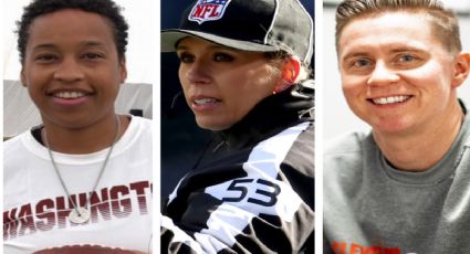 NFL hará historia; habrá tres mujeres en el partido Washington-Cleveland