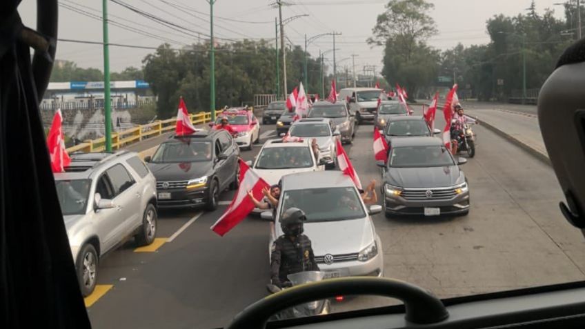 Las caravanas siguen de moda; Necaxa llega a CU arropado por sus aficionados