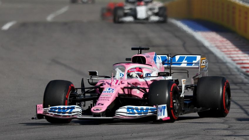 F1: Checo Pérez se queda con las ganas de podio en GP de Rusia