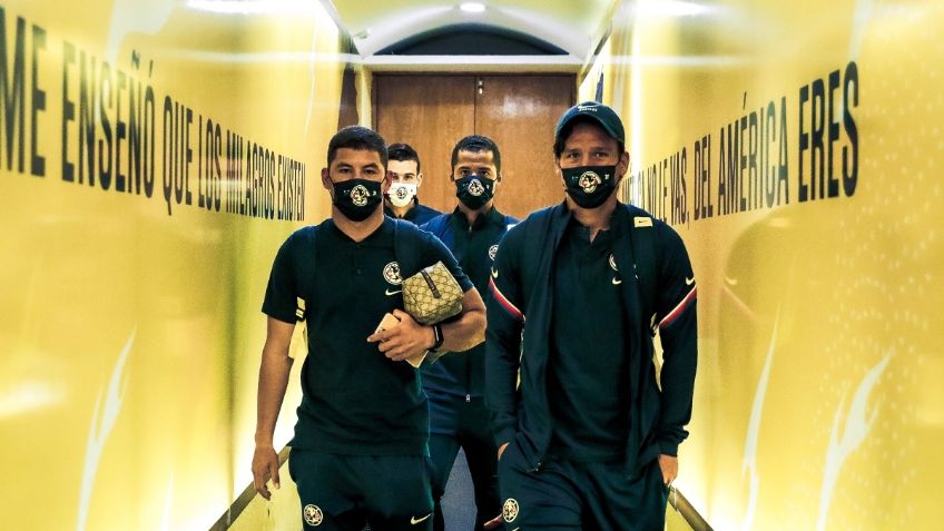 Así llegaron Cruz Azul y América al Estadio Azteca para el Clásico Joven (VIDEOS)