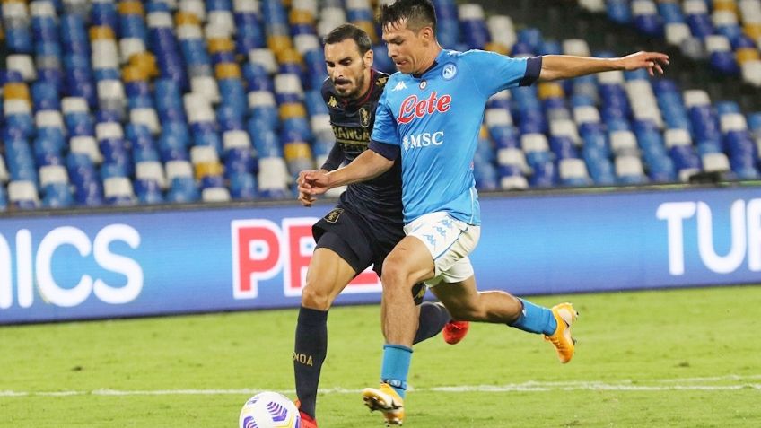 Chucky Lozano y Napoli encienden las alarmas por culpa del COVID-19