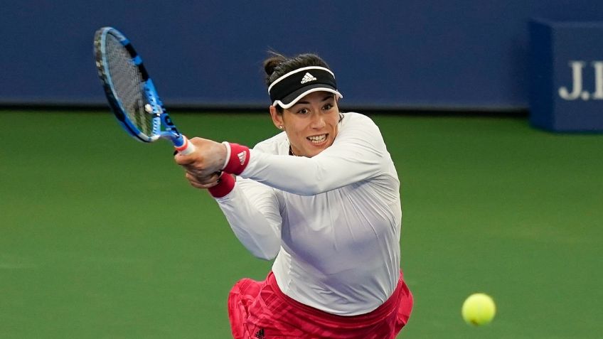 VIDEO: Muguruza destroza su raqueta tras caer en el US Open
