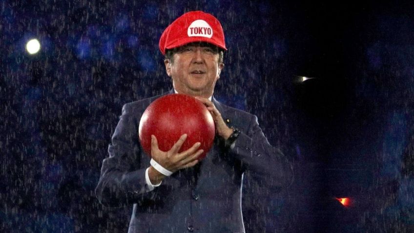 'Super Mario' Abe, el personaje al que se aferran los Juegos Olímpicos