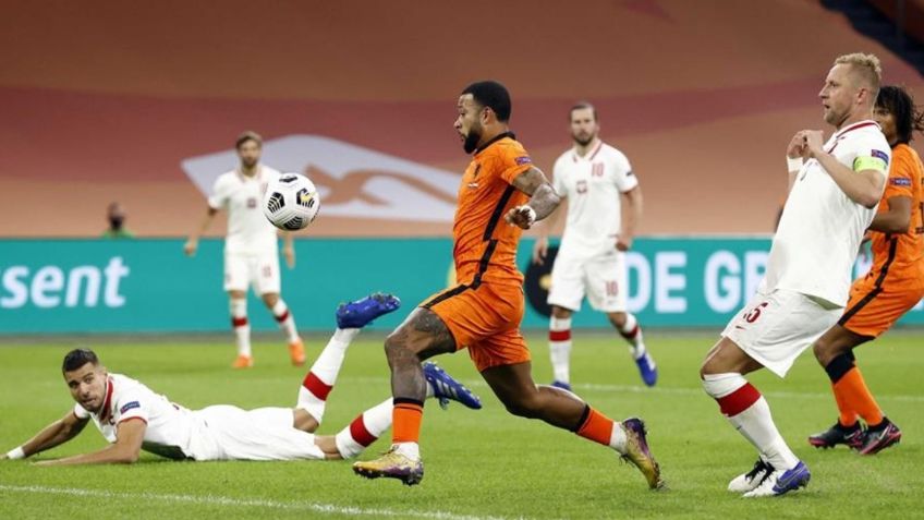 Holanda, ya sin Koeman, doblega a Polonia en la Europa Nations League