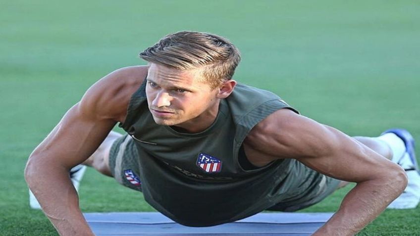 Jugador del Atlético de Madrid lanza proyecto fitness con su rutina de ejercicios