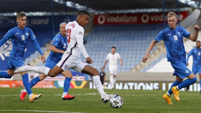 Inglaterra logra vengarse y apenas puede con Islandia en la Europa Nations League