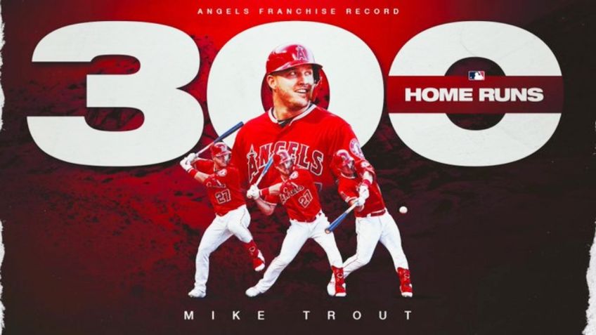 MLB: Mike Trout hace historia con los Angels en las Grandes Ligas