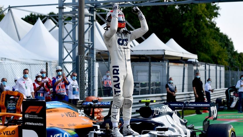F1: Pierre Gasly gana su primer Gran Premio en Monza; Checo Pérez suma con lo justo