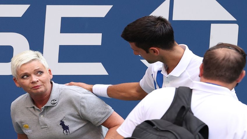 US Open revela la millonaria sanción para Novak Djokovic, tras golpear a jueza