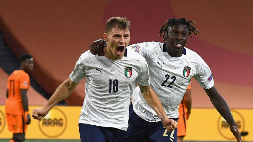 Italia vence a Holanda por la mínima y es líder de grupo en la Nations League