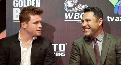 Óscar de la Hoya quiere volver a trabajar con Canelo Álvarez