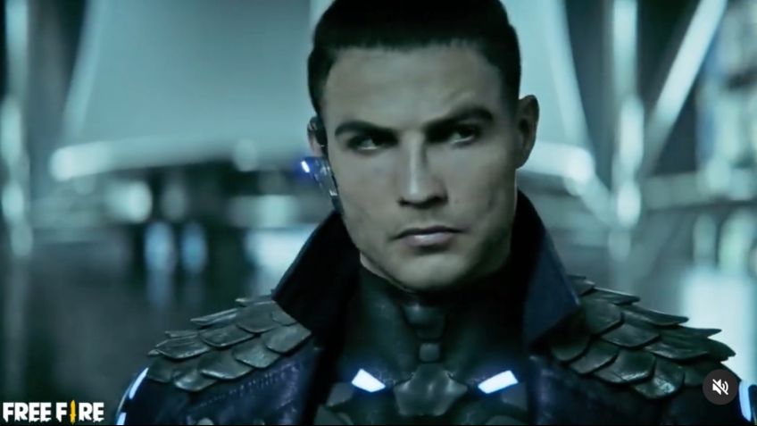 ¡Wow! El sorprendente parecido de Cristiano Ronaldo con su personaje de Free Fire