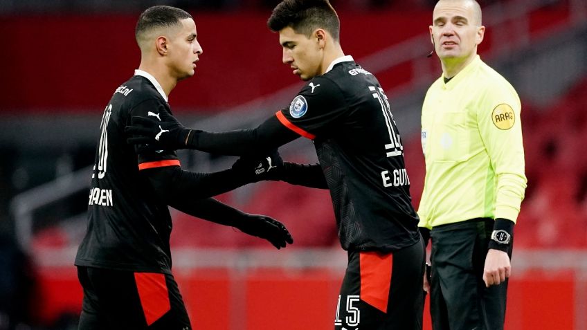 Erick Gutiérrez reaparece con el PSV en el clásico frente al Ajax