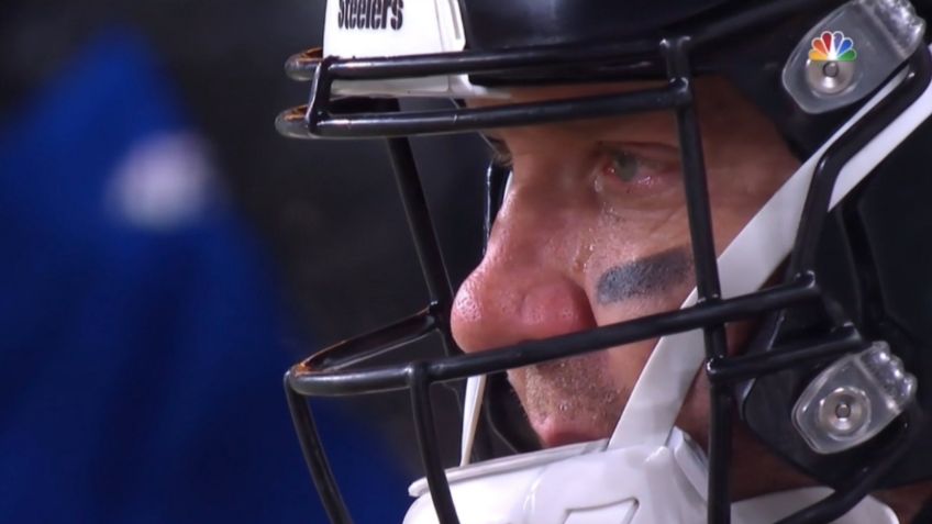 Ben Roethlisberger rompe en llanto tras eliminación de Steelers vs Browns (VIDEO)