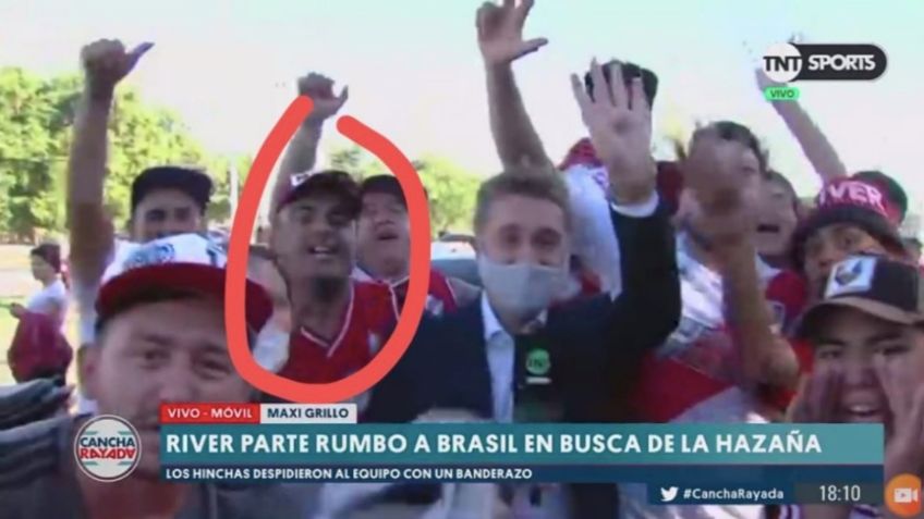 Roban celular a periodista en Argentina durante salida de River Plate (VIDEO)