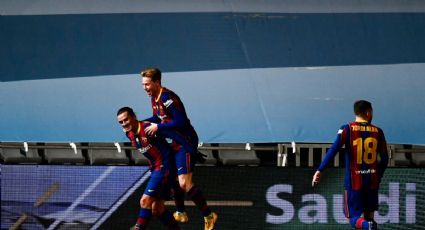 Sin Messi, Barcelona vence en penales a la Real Sociedad y va por la Supercopa