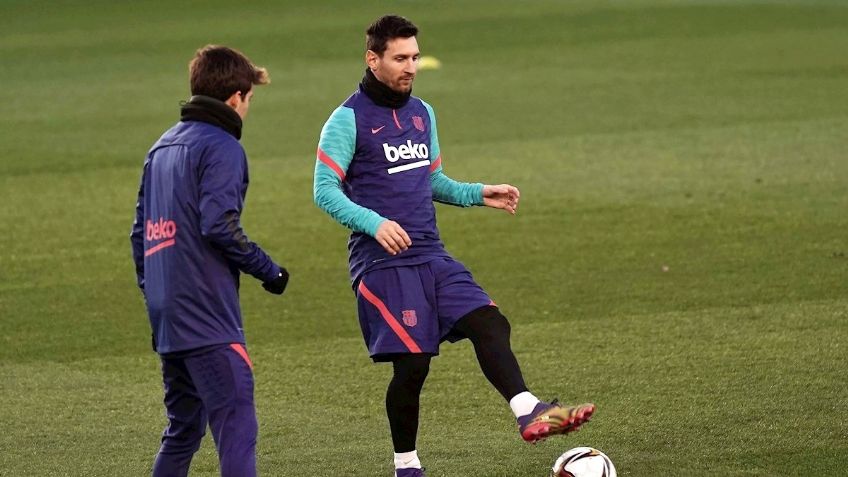 Messi enciende las ALARMAS en Barcelona a horas de la Supercopa de España