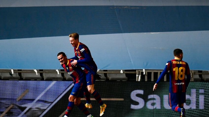 Sin Messi, Barcelona vence en penales a la Real Sociedad y va por la Supercopa