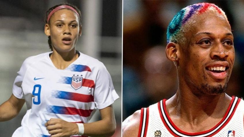 Trinity Rodman, la hija de Dennis Rodman que brilla en el futbol de Estados Unidos