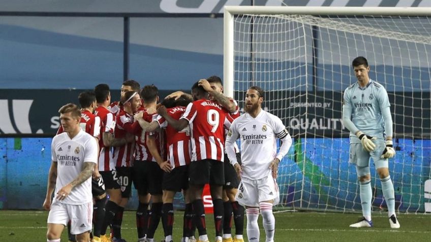 Real Madrid cae 1-2 ante el Athletic y consuma fracaso en la Supercopa de España