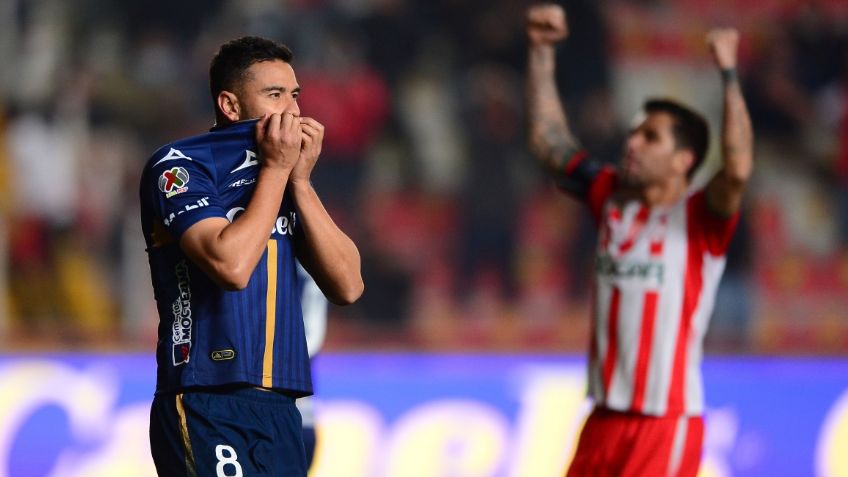 Necaxa le debe triunfo a falla de Pablo Barrera desde el manchón penal