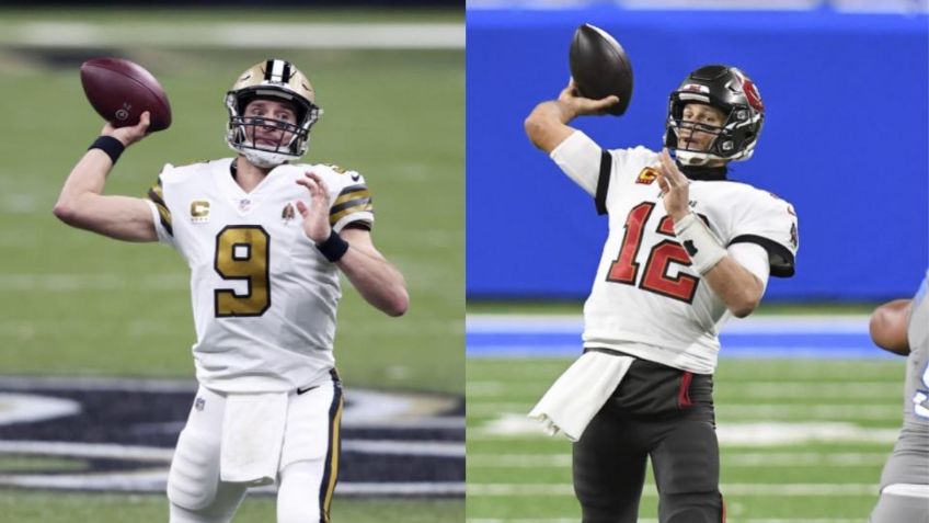 NFL: Brees predijo duelo con Tom Brady en el Buccaneers vs Saints de Ronda Divisional