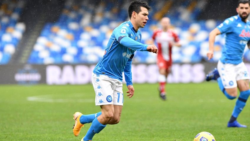 Chucky Lozano anota GOL en goleada 6-0 del Napoli sobre Fiorentina (VIDEO)