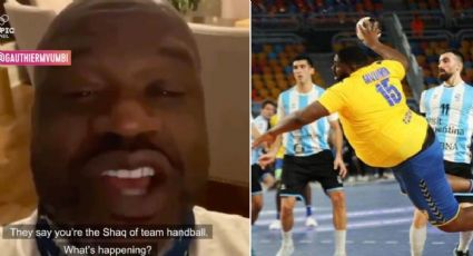 Gauthier Mvumbi, la estrella del balonmano que conmovió a Shaquille O'Neal (VIDEO)