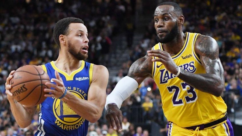 El saludo entre LeBron James y Stephen Curry que dio de qué hablar (VIDEO)