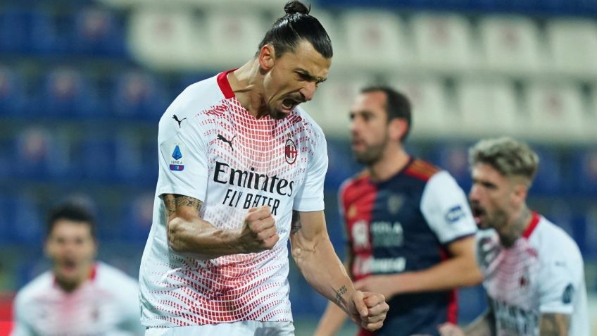 Zlatan Ibrahimovic anota doblete y lleva más goles que partidos a sus 39 años (VIDEO)