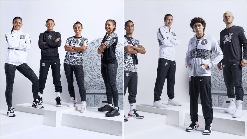 Polémica con Jana Gutiérrez y Córdova en presentación de nuevo jersey del América