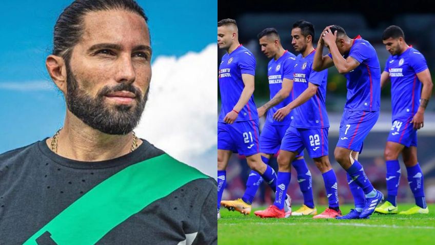 Tunden a Poncho De Nigris en redes por burlarse del Cruz Azul