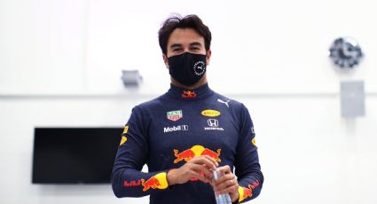 Checo Pérez y la emoción de su primera entrevista como piloto de Red Bull (VIDEO)