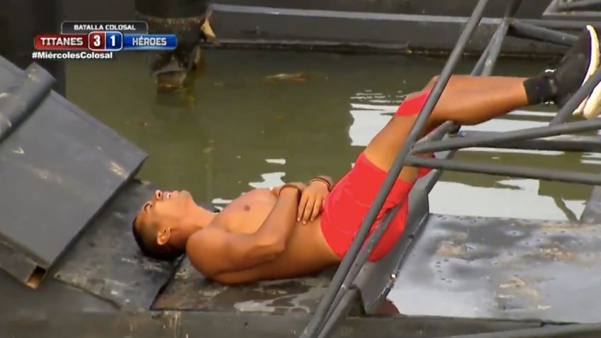Exatlón México: Heliud sufre fuerte caída y abandona la competencia (VIDEO)