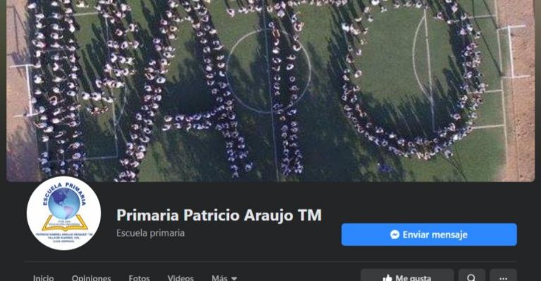 Fuente: Facebook Primaria Patricio Araujo TM